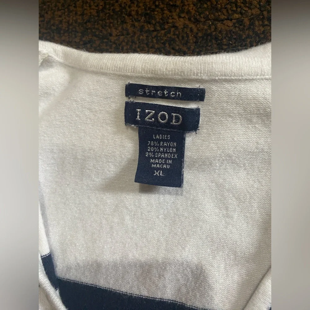 Izod Sleeveless Tennis Sweater